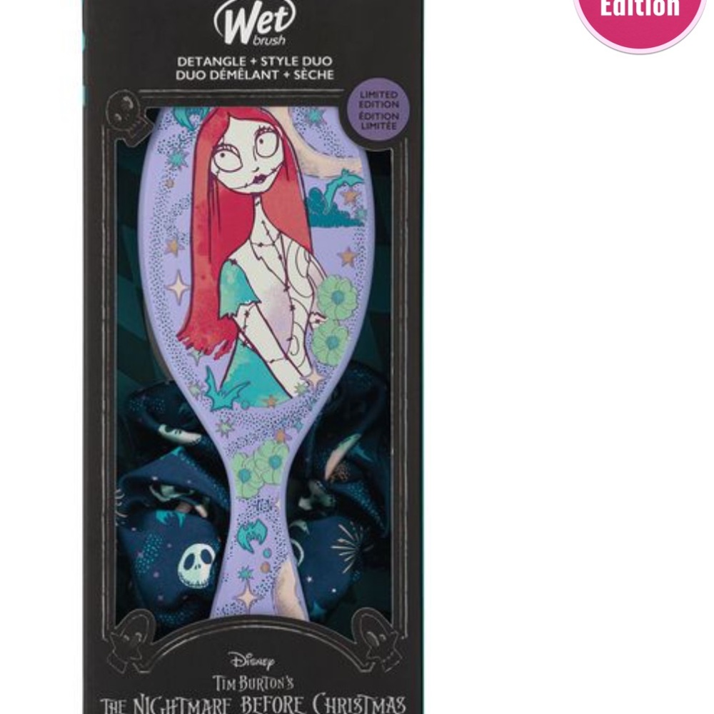Wet Brush Disney The Nightmare Before Christmas Hair Brush - Purple